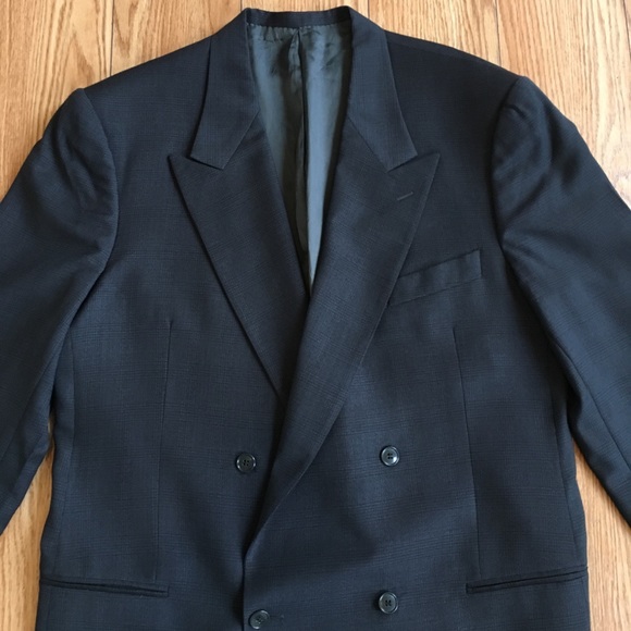 armani double breasted suit